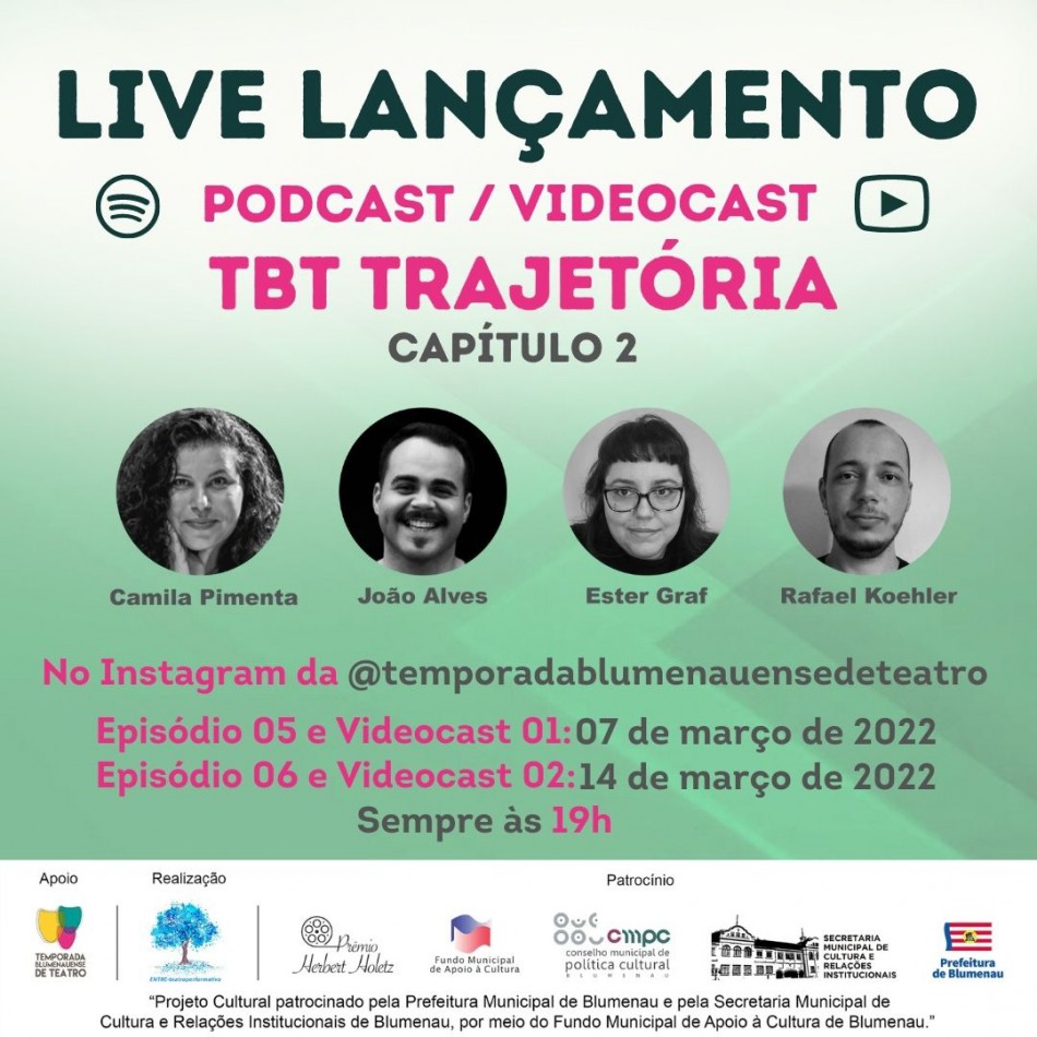 TBT Trajetória lança episódios em duas lives