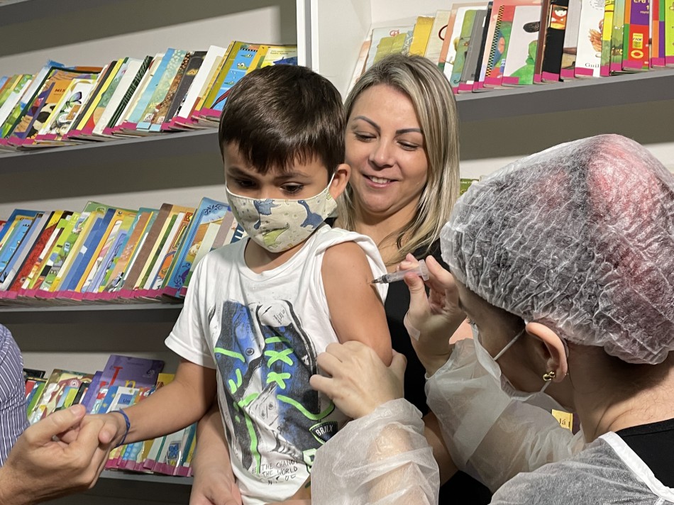 Covid-19: Blumenau inicia aplicação da vacina infantil em Escolas e CEIs nesta segunda-feira, dia 14