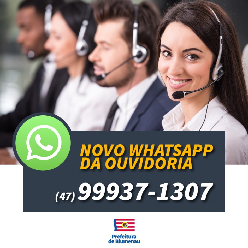 WhatsApp da Ouvidoria atenderá em novo número