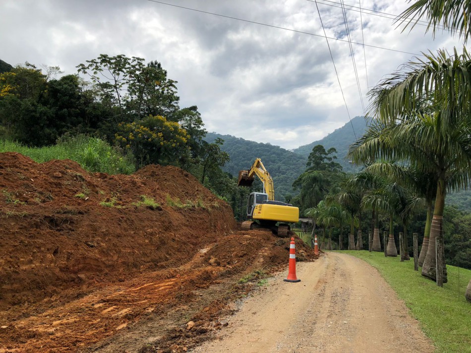 Prefeitura retoma obra de duplicação do único acesso entre Blumenau e Jaraguá do Sul