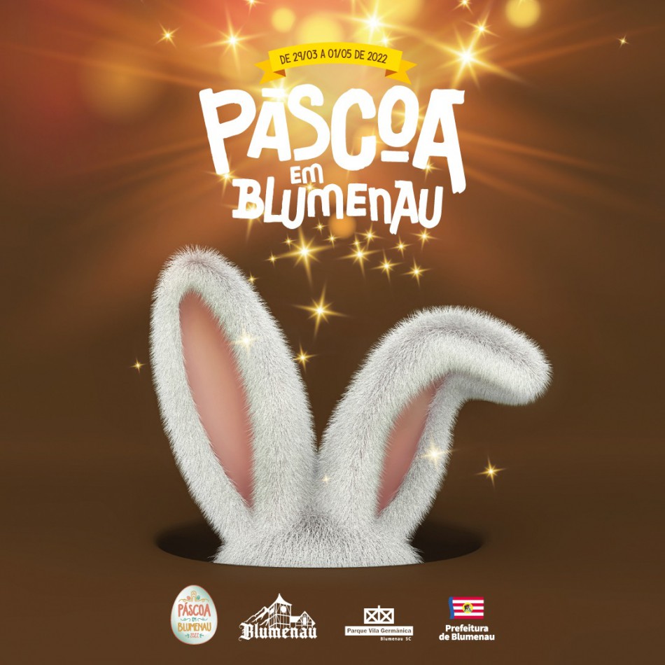 Páscoa em Blumenau tem data definida e primeiras atrações confirmadas