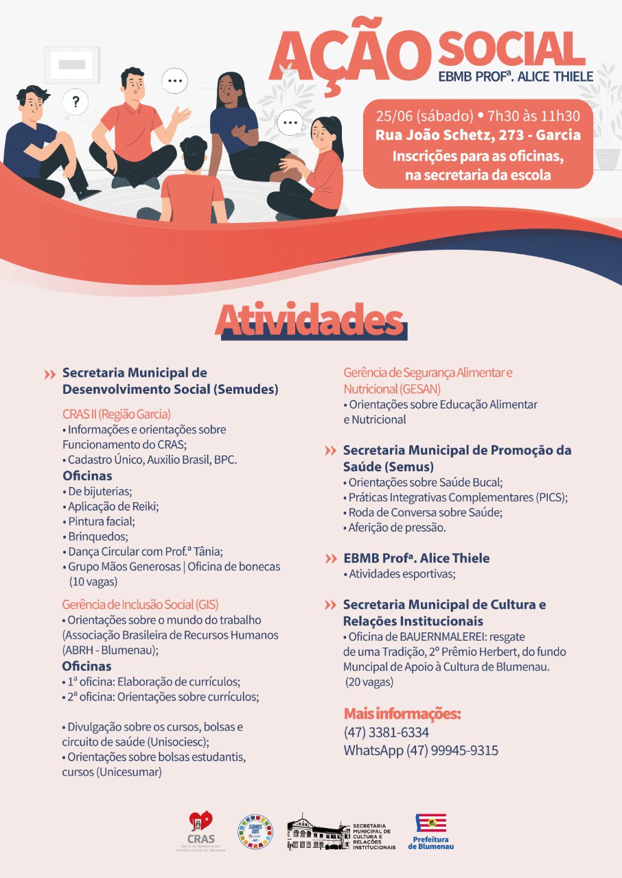 Prefeitura promove ação social na EBMB Alice Thiele