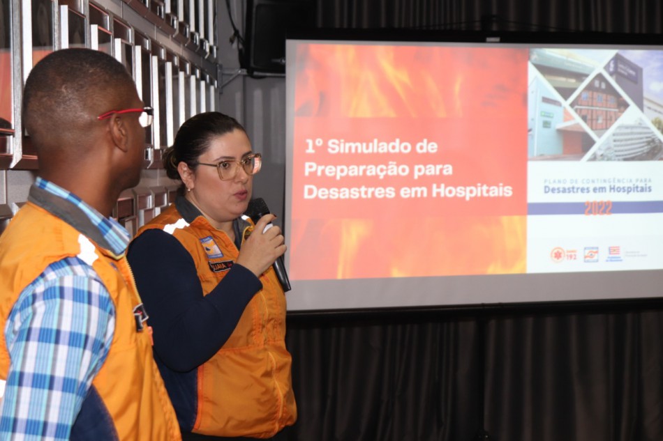 Simulado de evacuação do Hospital Santa Isabel é apresentado em reunião do COMDEC e do GRAC