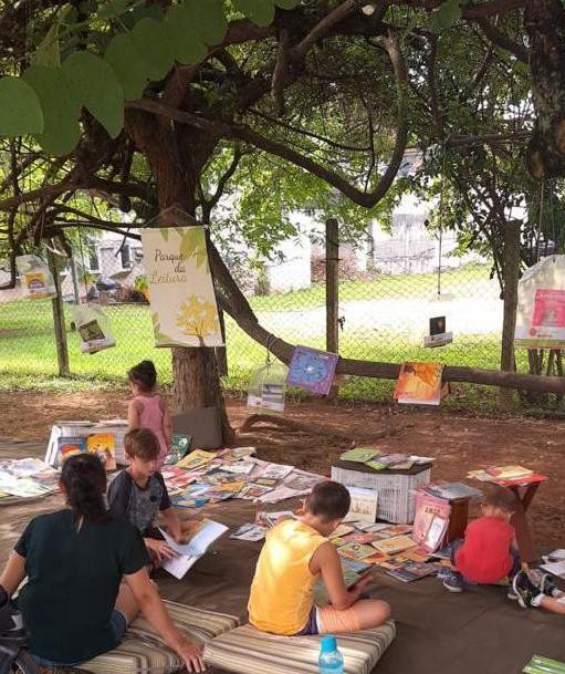 Parque da Leitura destaca histórias na língua alemã