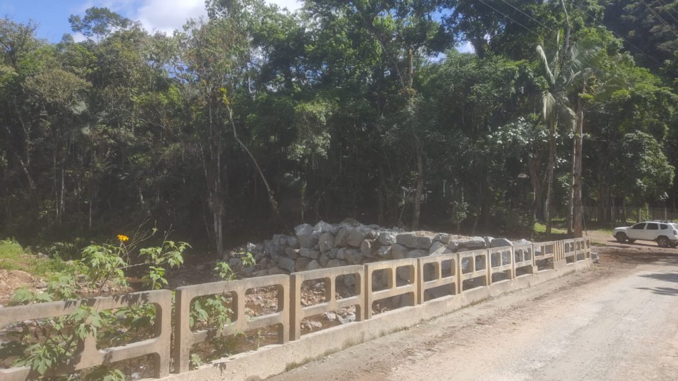 Prefeitura conclui nesta semana obra de enrocamento na Ponte da Nova Rússia 