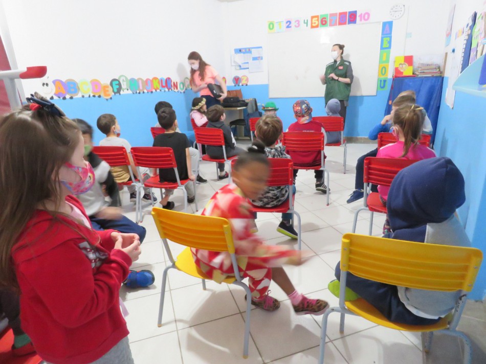 Semmas realiza palestras na ONG São Roque
