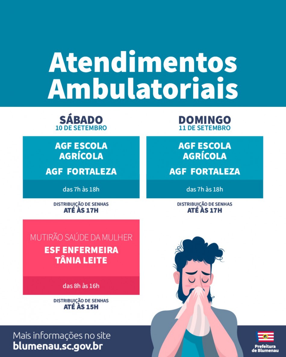 Ambulatórios Gerais da Família nos bairros Escola Agrícola e Fortaleza fazem atendimento no fim de semana