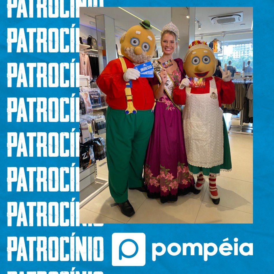 Situada no palco dos desfiles da Oktoberfest, Lojas Pompéia também será patrocinadora da festa