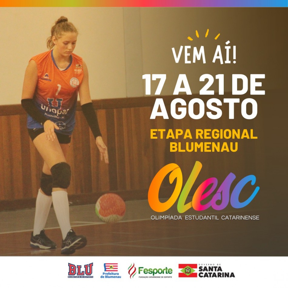 Blumenau sedia etapa regional Leste Norte da Olesc