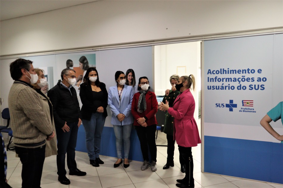Blumenau passa a oferecer serviço de acolhimento e informações ao usuário do SUS