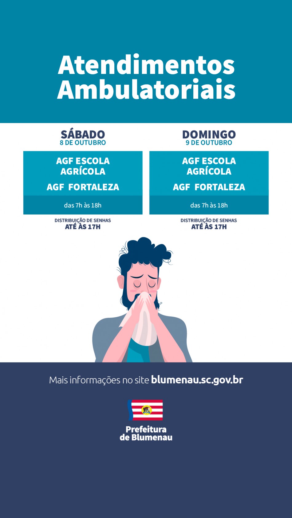 Confira como será o atendimento dos AGFs neste fim de semana