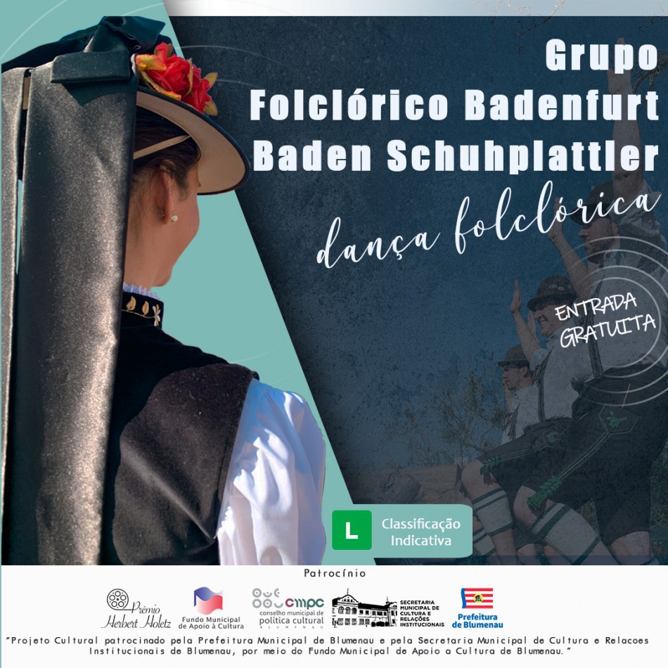 Grupo Folclórico Badenfurt se apresenta na Rota de Lazer