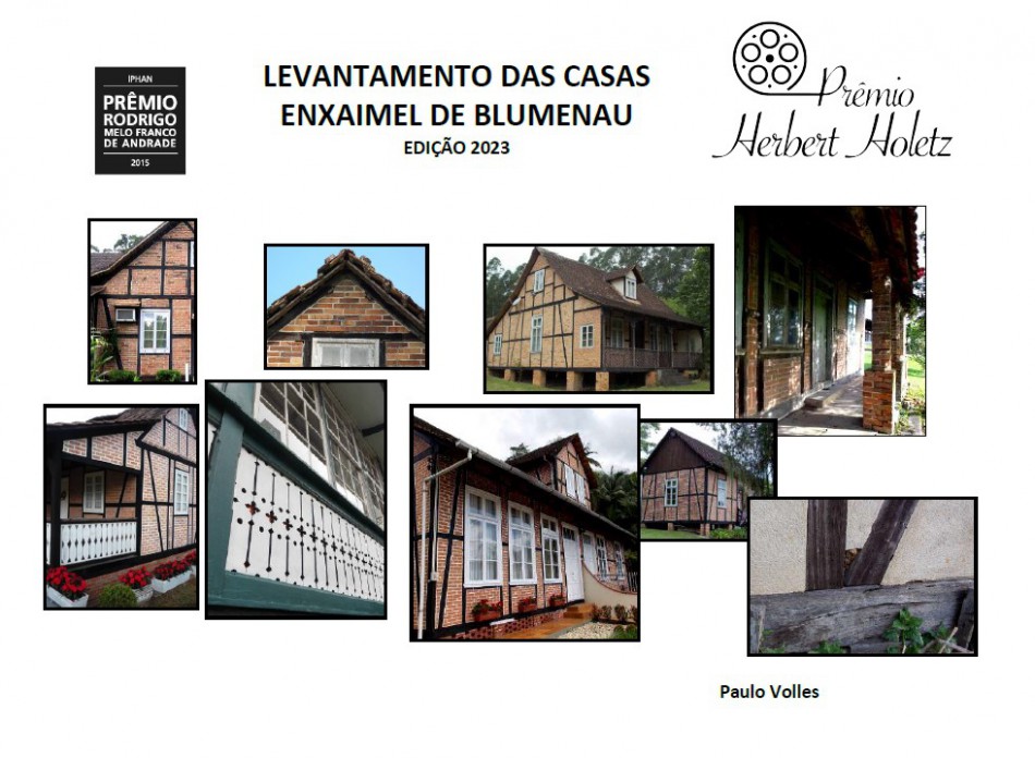 Livro digital divulga levantamento sobre construções enxaimel