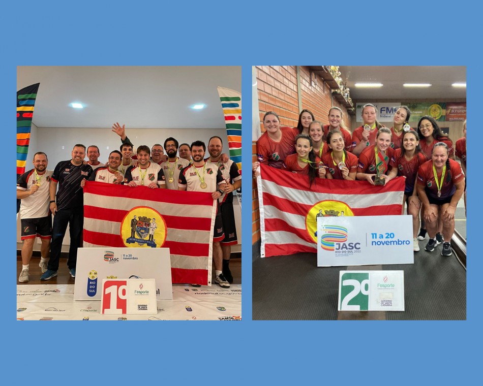 Blumenau conquista os primeiros troféus nos Jogos Abertos de Santa Catarina 2022