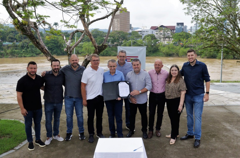 Revitalização da Prainha é retomada em Blumenau 