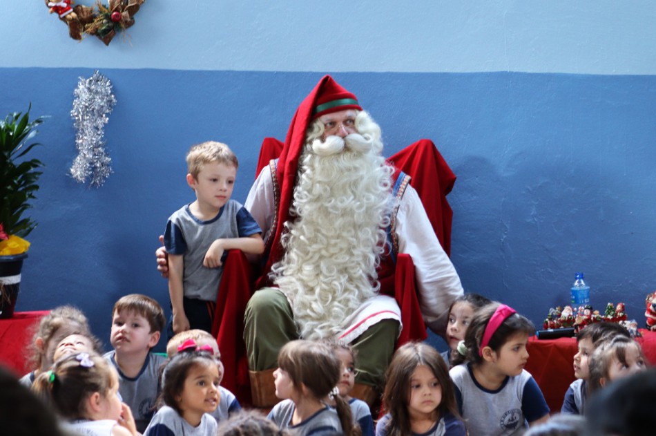 Confira as escolas de Blumenau que o Papai Noel da Lapônia ainda vai visitar