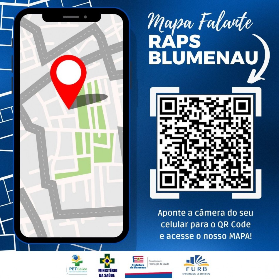 Secretaria de Saúde disponibiliza endereços das unidades e dos serviços em mapa falante