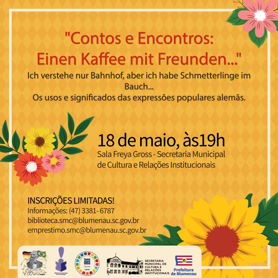 Contos e Encontros terá mais uma edição no dia 18