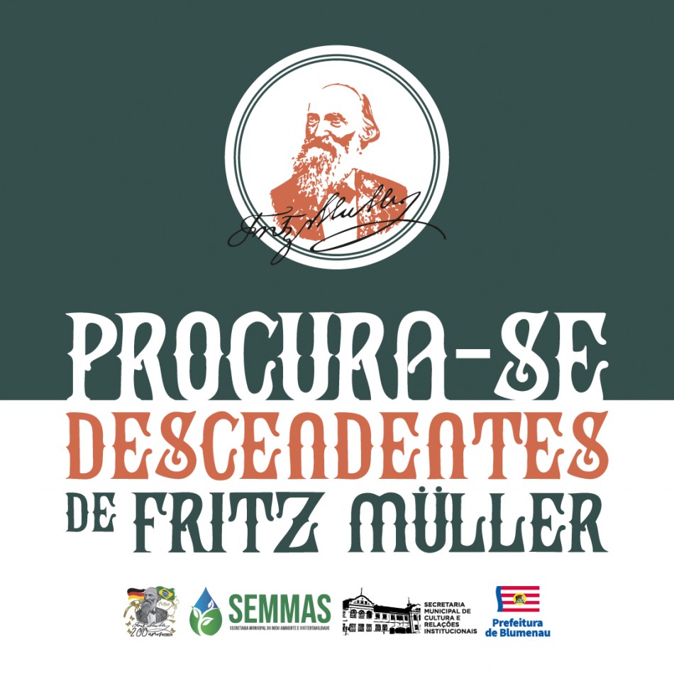 Campanha procura por descendentes de Fritz Müller