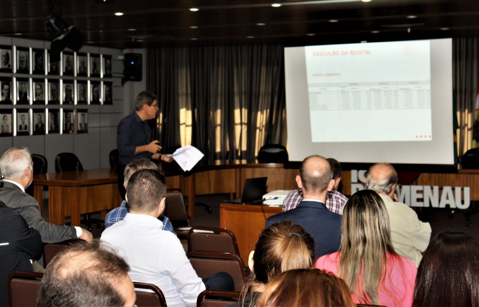 Contas do primeiro quadrimestre são apresentadas em audiência