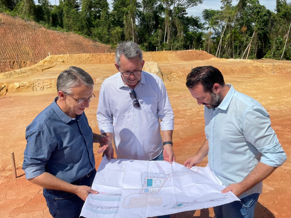 Obra de ampliação do Parque das Itoupavas é vistoriada
