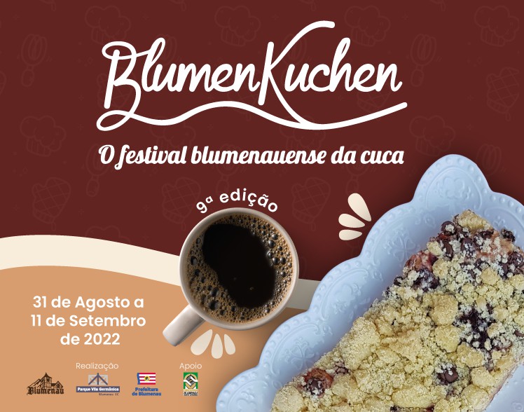 Inscrições para o Blumenkuchen 2022 seguem abertas até a próxima quarta-feira