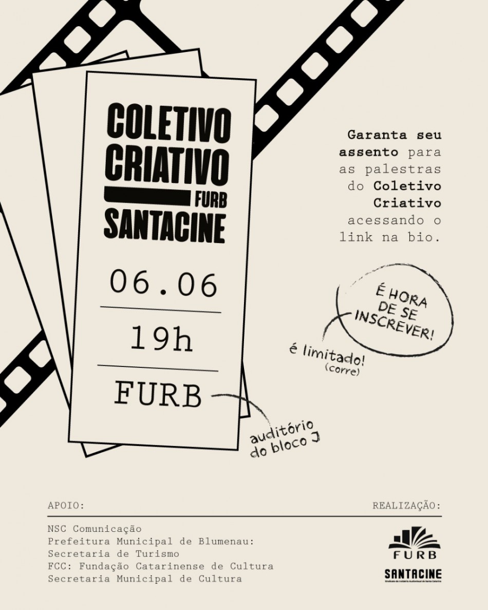 Secretaria de Cultura apoia projeto "Coletivo Criativo" sobre audiovisual