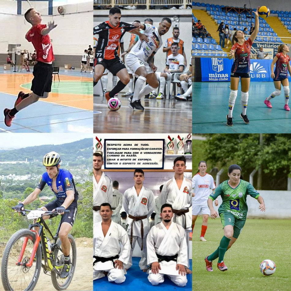 Confira a agenda de competições que Blumenau vai disputar neste fim de semana