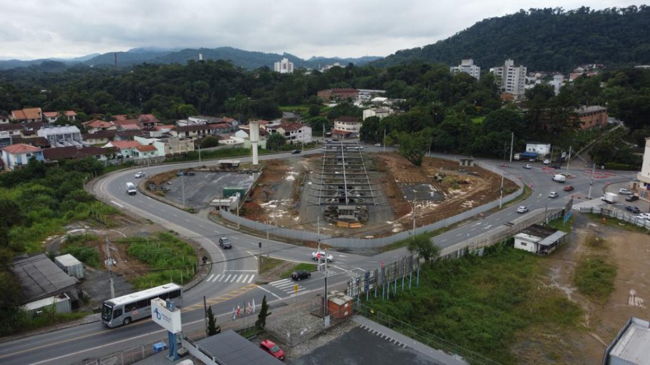 Prefeitura retoma construção do Terminal Oeste em Blumenau