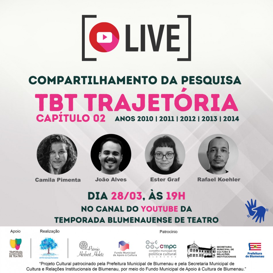 Segundo capítulo do projeto de pesquisa TBT vai ao ar no dia 28