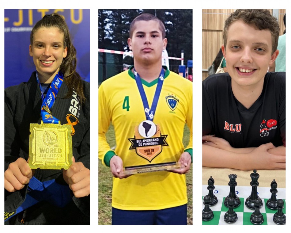 Atletas de diversas modalidades esportivas conquistam títulos expressivos para Blumenau