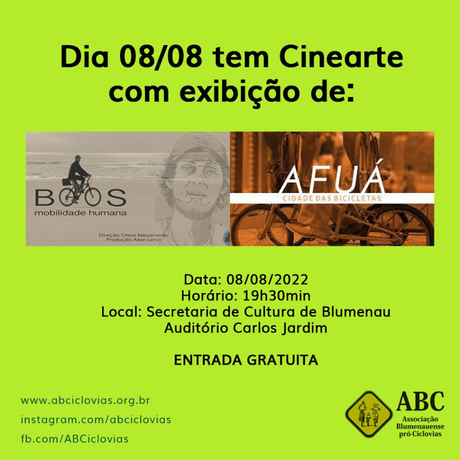 CineArte dedica uma noite especial às bicicletas