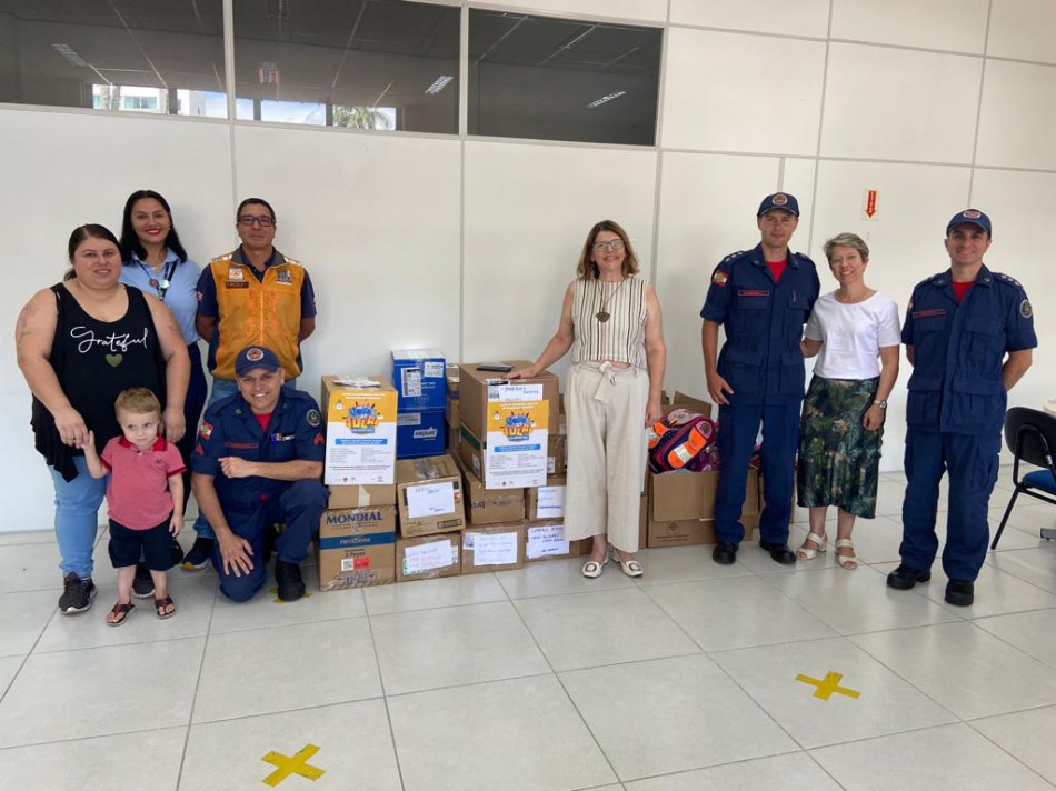 Semudes recebe mais de 4 mil itens da campanha de arrecadação de materiais escolares