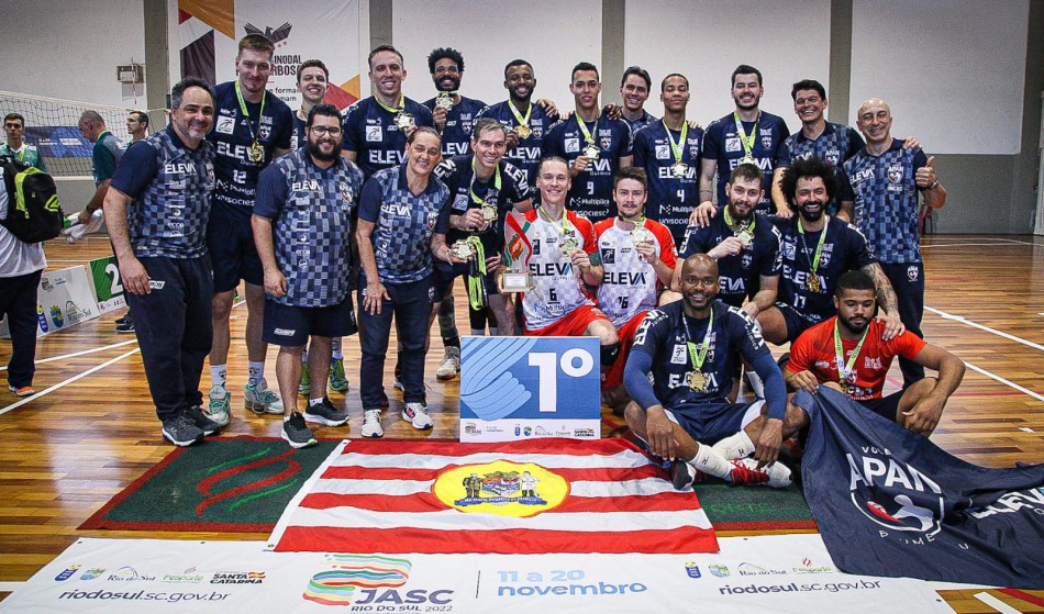 Blumenau conquista dois troféus de campeão e dois de vice-campeão no sétimo dia de competições dos JASC 2022 de Rio do Sul