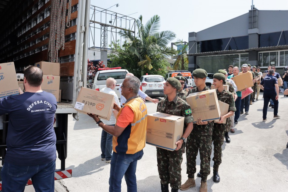 Ação humanitária ao Rio Grande do Sul arrecada cerca de 25 toneladas em donativos