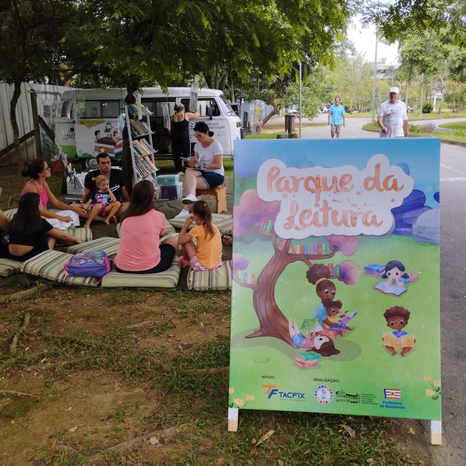 Parque da Leitura é opção de lazer em temporada de calor