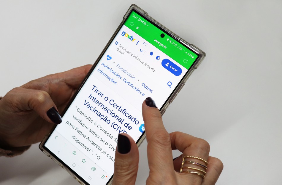Certificado Internacional de Vacinação passa a ser emitido on-line pelo usuário