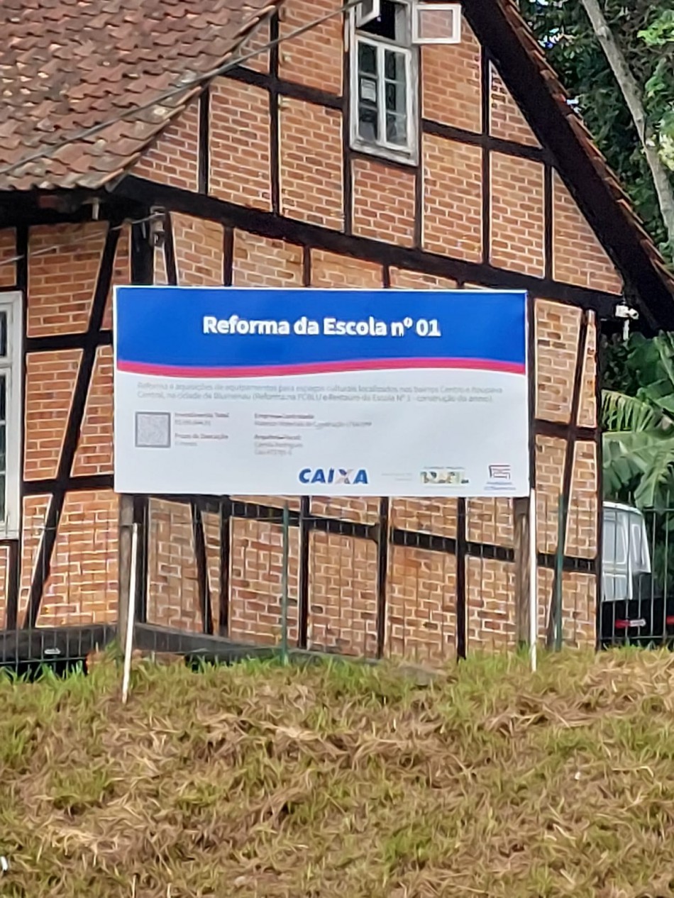 Reforma da Escola Número 1 deve ser entregue até setembro