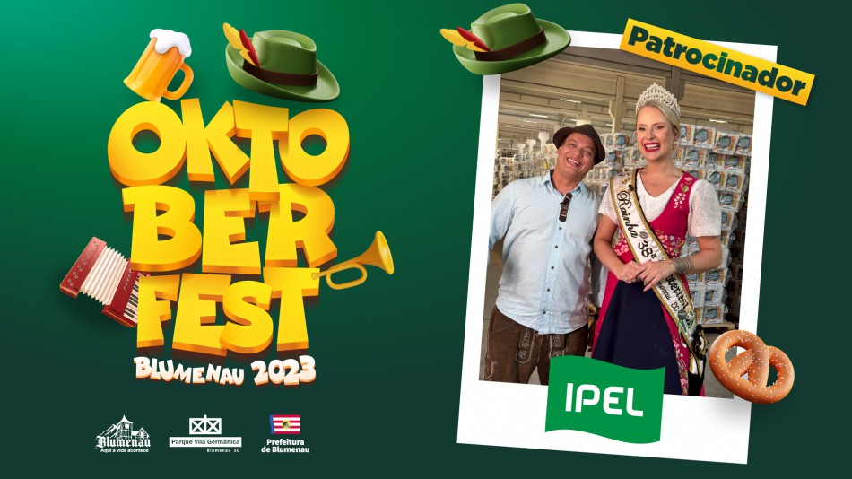 Ipel patrocina mais uma edição da Oktoberfest Blumenau