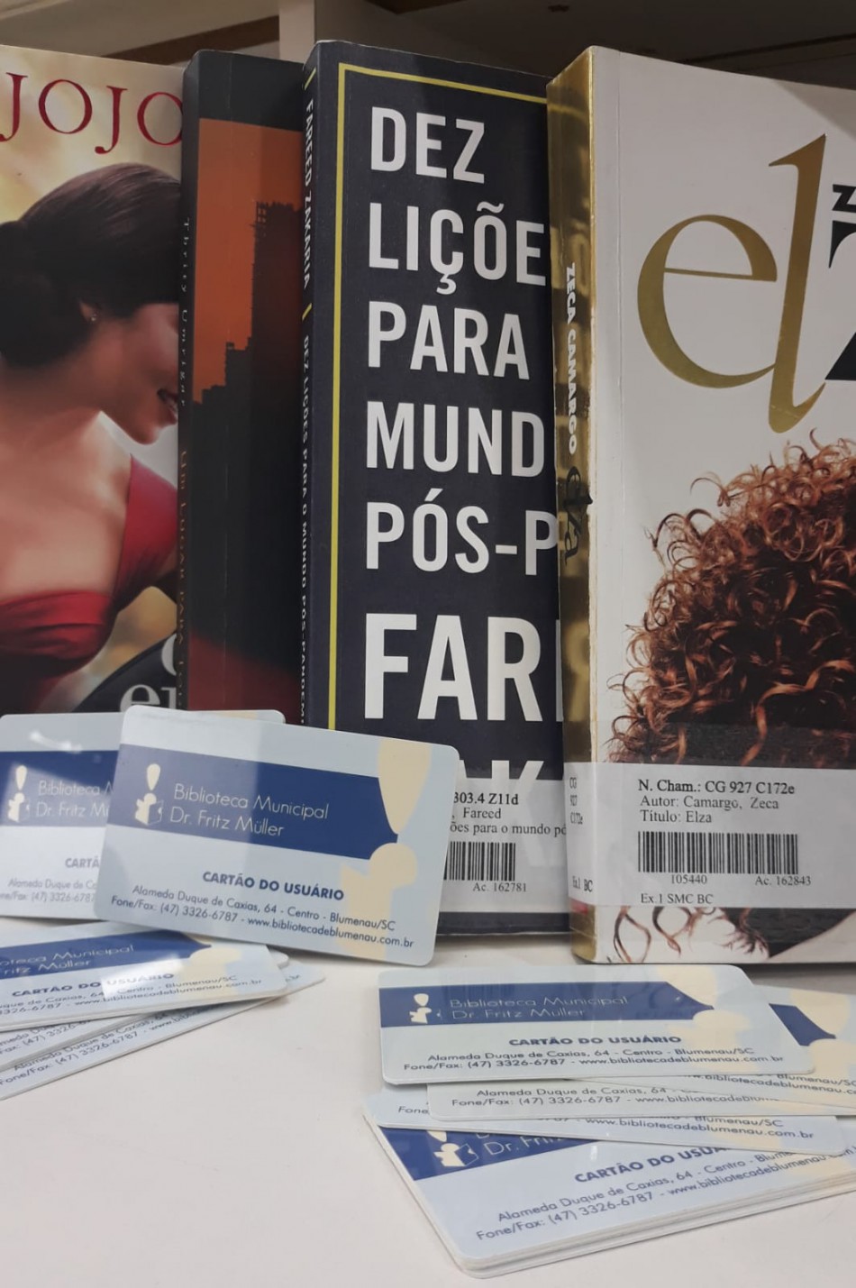 Biblioteca Dr. Fritz Müller completa 71 anos no dia 30 de julho