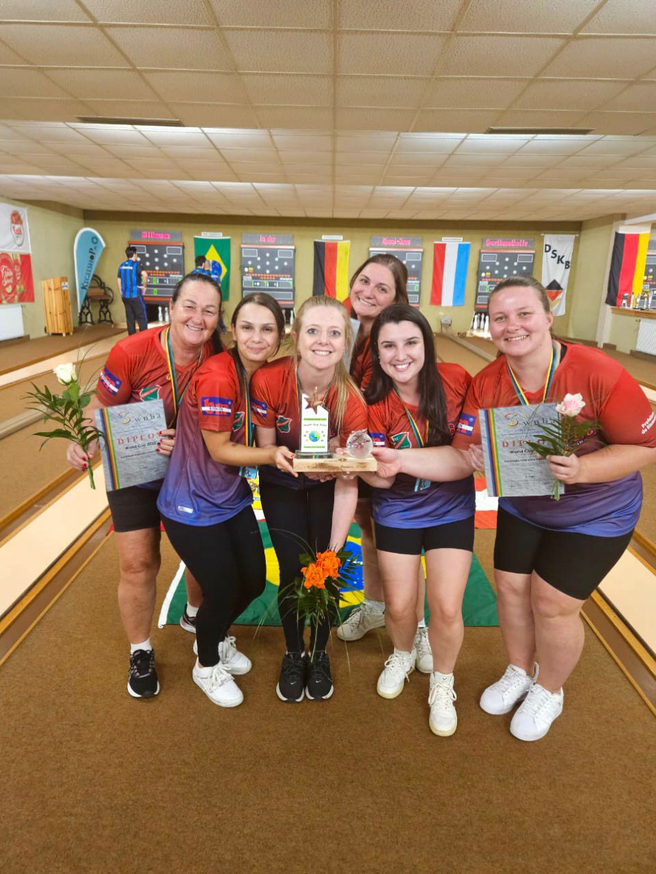 Bolão feminino de Blumenau conquista o terceiro lugar no Campeonato Mundial de Clubes