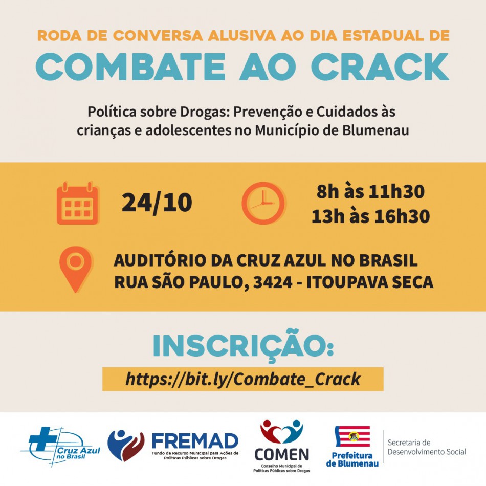 Comen promove Roda de Conversa com o tema Políticas sobre Drogas