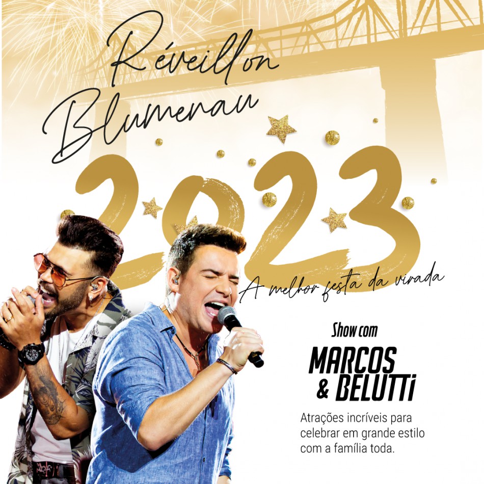 Dupla sertaneja é atração especial no réveillon de Blumenau
