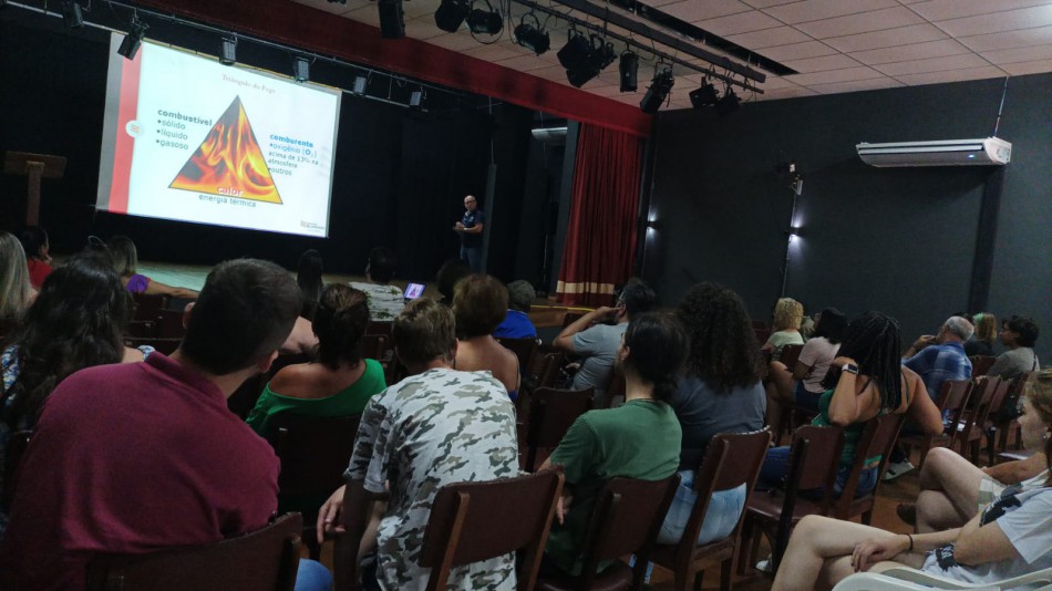 Cultura investe em conhecimentos de prevenção a incêndios