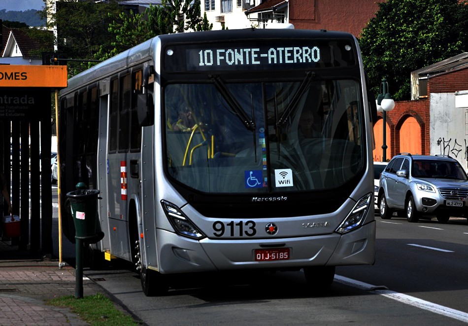 Atualização: viagens do Transporte Coletivo com alteração de itinerário em Blumenau