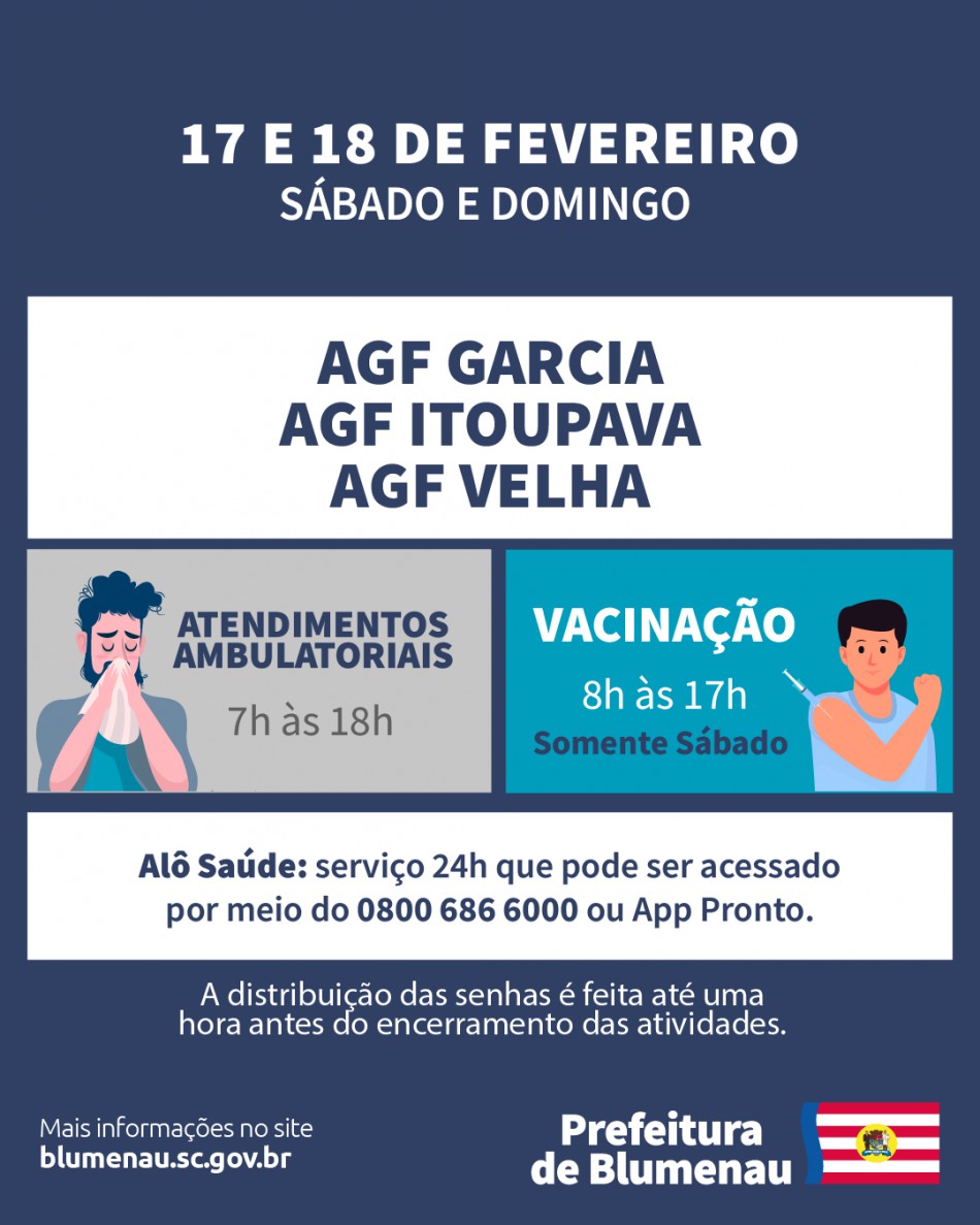 Saúde amplia atendimento neste fim de semana