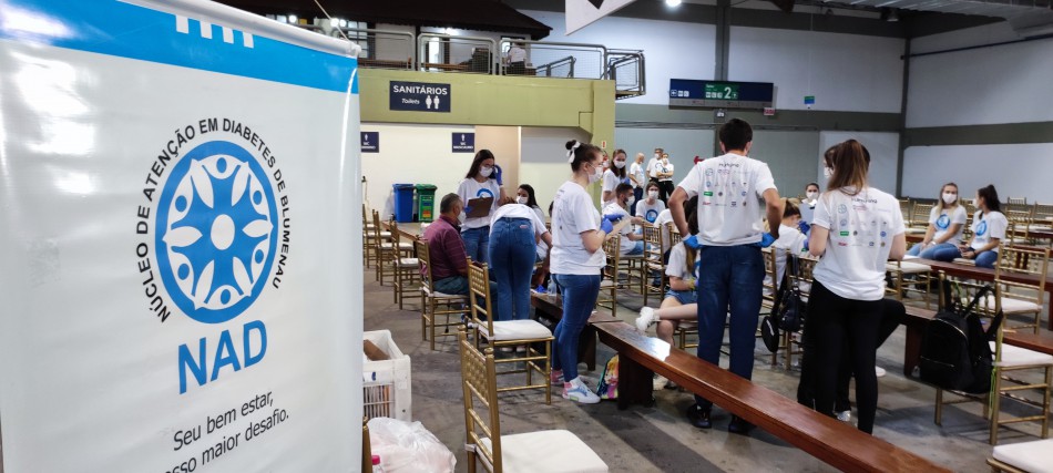 Inscrições para o Mutirão do Diabetes estão abertas em todas as unidades de saúde de Blumenau