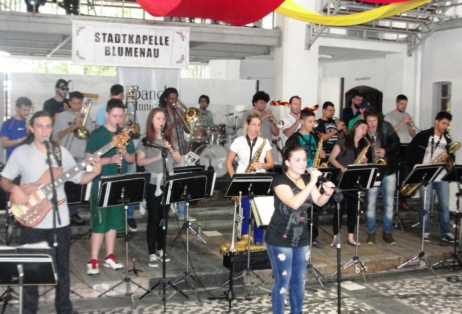 Banda Stadkapelle faz show na Fundação Cultural