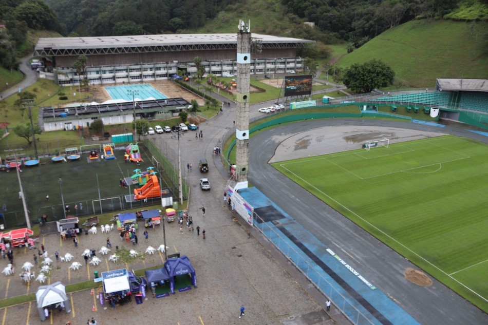Centro Esportivo Bernardo Wolfgang Werner é o grande presente nos 175 anos de Blumenau