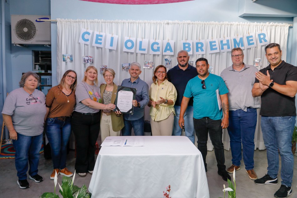 Prefeitura de Blumenau anuncia melhorias para o CEI Olga Brehmer, na Velha Central